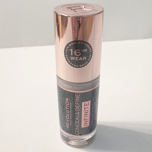 Revolution | C0.1 | Conceal & Define Infinite Longwear Concealer Niacinamide - Picture 5 of 7